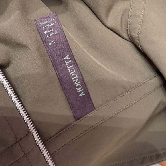 MONDETTA 3 piece track suit. Green, worn once. Size Medium-Large. - Picture 8 of 10